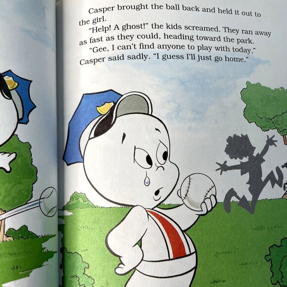 Boo O S On First Casper and Friends Little Golden Book 1992 u Childrens Story Bo - Picture 8 of 8